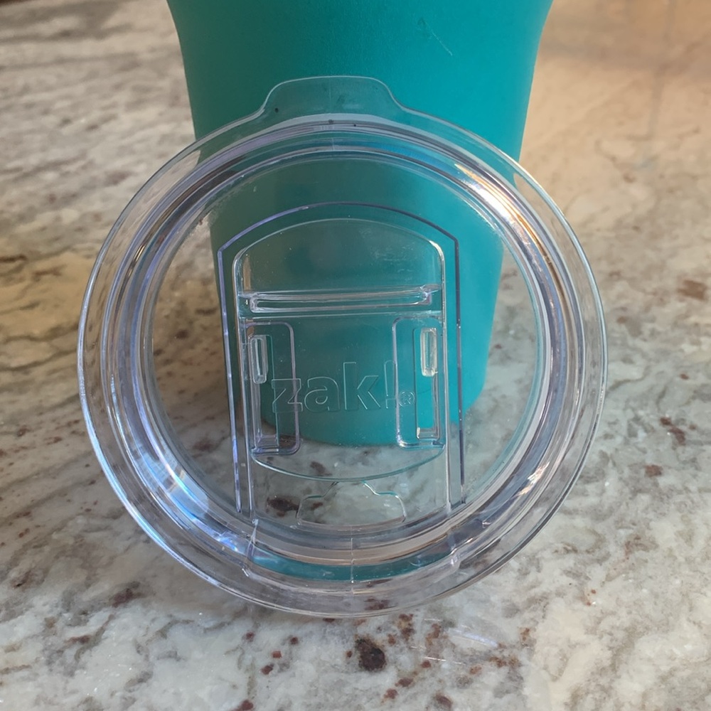 ZAK! Turquoise 30oz Stainless Steel Insulated Tumbler - Picture 7 of 11